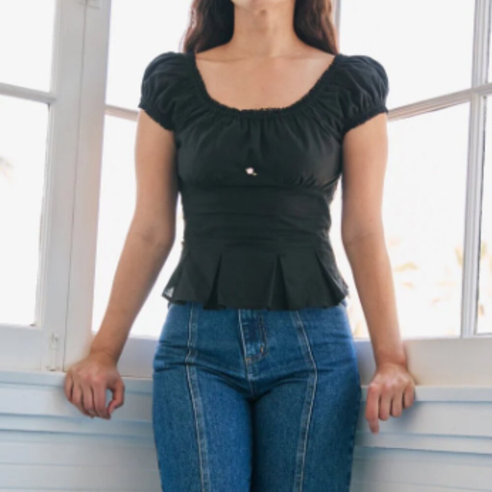 Pat Top Lisa Says Gah BLACK - Picture 4 of 5